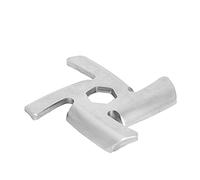 Electric Meat Grinder Blade, Stainless Steel Cross Grinding Plate Replacement Accessories for Most Kitchen Meat Grinders, Sturdy Durable Sharp Cutting, Food Grade, Easy Clean