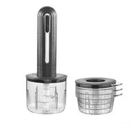 Electric Meat Grinder for mini 3-Cup Food for chopper Electric(Black)