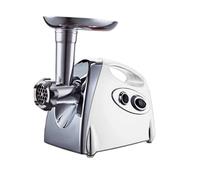 Electric Meat Grinder with Sausage Stuffer & Tomato Strainer - Versatile Kitchen Appliance with Multiple Attachments for Easy Food Preparation & Cooking