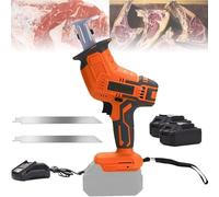 Electric Meat Saw Machine for Butchering - Commercial and Home Use, Reciprocating Design for Ribs, Pig's Trotter, Lamb Chops and More