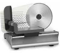 Electric Meat Slicer, 200W Deli Food Slicer Machine for Home with Removable Stainless Steel Blades, Adjustable Thickness, for Mutton Roll Ham Cheese Bread