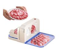 Electric Meat Slicer, wiht 0-15mm Adjustable Thickness Food Slicer Machine, Foldable mode, 150w motor, Home Slicing Machine for Meat, Cheese, Bread, Deli