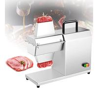 Electric Meat Tenderizer Machine - Heavy Duty Stainless Steel Tool for Tenderizing Beef, Turkey, and Chicken, Adjustable Thickness from 3mm to 22mm