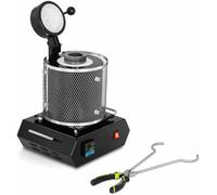 Electric Melting Furnace 900W | 3kg Capacity for Casting Gold, Silver, Copper | 230V Smelter Kit with Crucible for Jewelry and Metalwork