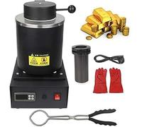 Electric Melting Furnace with Digital Control and Graphite Crucible for Metal Smelting and Casting