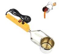 Electric Melting Pot for DIY Metal Crafting - Ideal for Fishing Weights, Bullets & Jewelry Making, Includes Molds & Crucibles
