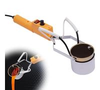Electric Metal Melting Furnace Kit - Lead Melting Pot with Adjustable Temperature for Fishing Weight Molds, DIY Crafts - 380W Handheld Smelting Crucible