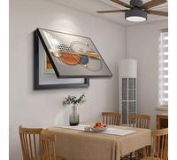 Electric Meter Box Cover, Decorative Painting, Creative Detachable Design for Modern Style, Protect and Enhance Your Home Interior, Easy Installation