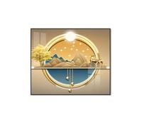 Electric Meter Box Cover, Decorative Wall Art for Breaker Panel, Functional Fuse Box Decoration,