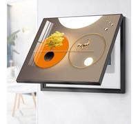 Electric Meter Box Cover Distribution Box Decorative Painting Creative Electric Panel Decoration Box Wall Hanging Painting Meter Box Decorative Painting Fuse Box Cover,B,40x30cm