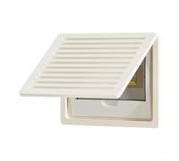 Electric Meter Box Cover Flip Top for Wall Mounted Distribution Electrical and Network Enclosures Easy Installation Wood Plastic Board 25x20cm Decorative for access Panel for Home (D)