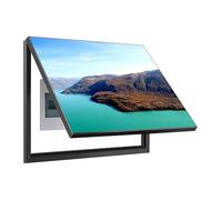 Electric Meter Box Cover, Weatherproof Wall Mounted Panel with Artistic Design for Indoor and Outdoor Use