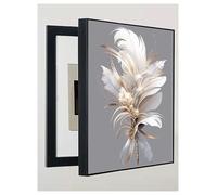 Electric Meter Box Decorative Painting, Breaker Box Decorative Cover Electrical Panel Cover for Indoor Outdoor Breaker Hiding Panels(8,RIGHT-OPEN_35X45CM/13.8X17.7IN)