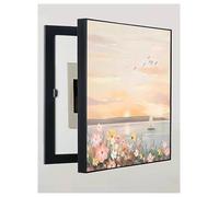 Electric Meter Box Decorative Painting, Hide Distribution Cover Decoration Creative Hanging Picture, Wall Mounted for Breaker Electrical Panel Fuse Switch(Color1,50x60cm/19.7x23.6in)