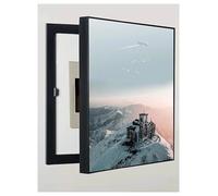 Electric Meter Box Decorative Painting, Hide Distribution Cover Decoration Creative Hanging Picture, Wall Mounted for Breaker Electrical Panel Fuse Switch(Color9,50x60cm/19.7x23.6in)