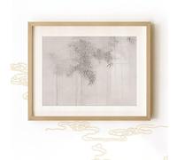 Electric Meter Box Decorative Painting, Wall Mounted Electrical Panel Cover, No Punching, Easy to Install, Suitable for Living Room The Bedroom The Office(Log 4,80 * 60cm/31 * 23in)