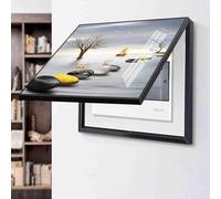 Electric Meter Cover, Decorative Fuse Box Covers, Modern Electrical Box Clamshell Decoration for Hiding and Protecting Wall Art, 40 x 30 cm