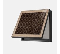 Electric Meter Cover - Modern Decorative Fuse Box Cabinet for Home and Hotels, Creative Indoor Design, 11.60x50cm