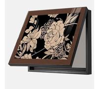 Electric Meter Cover - Modern Decorative Fuse Box Cabinet for Home and Hotels, Creative Indoor Design, 11.60x50cm