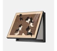 Electric Meter Cover - Modern Decorative Fuse Box Cabinet for Home and Hotels, Creative Indoor Design, 11.60x50cm