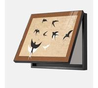 Electric Meter Cover - Modern Decorative Fuse Box Cabinet for Home and Hotels, Creative Indoor Design, 11.60x50cm