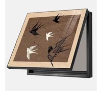 Electric Meter Cover - Modern Decorative Fuse Box Cabinet for Home and Hotels, Creative Indoor Design, 11.60x50cm