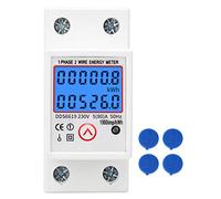 Electric Meter Resettable Single-Phase Energy Meter With Backlight Multi-Function Suitable for Home Use