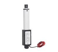 Electric Micro Linear Actuator, 150N 50mm Stroke DC24V 4mm/s Telescopic Mini Actuator with Over Current Protection and End Limit Switch, Aluminum and ABS Plastic, for Industrial Ag