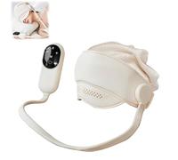 Electric Migraine Relief Cap Massagers, Compress Head Massager and Eye Heating Helps to Tension Headache Relief, Stress Relax, Sleep Aid, Head & Eye Mask Massager with 3 Heating Compression (B)