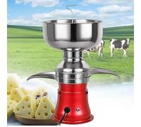 Electric Milk Centrifuge Cream Separator, 50L/H Fresh Milk Cream Machine for Farmer, Dairy Butter Separator for Cow Milk