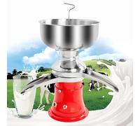 Electric Milk Centrifuge, Fresh Cream Separator, Professional Cream Skimming Machine, 50L/H, for Skimming Cream and Skim Milk from Raw or Whole