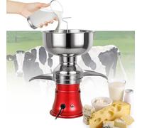 Electric Milk Cream Centrifugal Separator, Milk Skimmer Goat Cow Milk Separator Machine,Milk Cream Separator Full Milk Separator Degreasing Milk Separator Convert Raw Milk Into Frame and Skimmed Milk