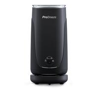 Pro Breeze Electric Milk Frother - Steamer & Warmer, Automatic Whisk for Coffee in Black Pro Breeze Black