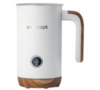 Electric Milk Frother & Warmer 500W 3 Modes Stainless Steel Black White Concept