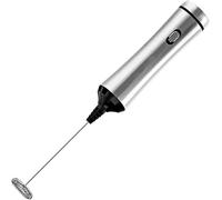 Electric Milk Frother with Double Spring Whisk Heads, USB Charging, Ideal for Mixing and Foaming Milk for Coffee, Lattes, and More