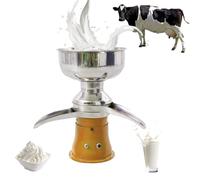 Electric Milk Separator Centrifuge Machine,Milk Cream Separator,Electric Cream Butter Separating Machine,304 Stainless Steel Base,for Goat Milk and Fresh Cream