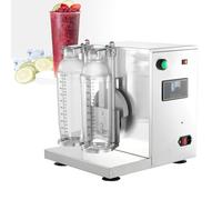 Electric Milk Shake Maker - Adjustable Speed Drink Machine with Professional Shaker Attachment for Homemade Bubble Tea and Smoothies, 550ml Capacity