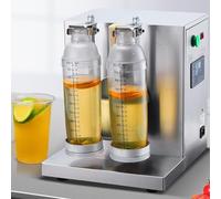 Electric Milk Tea Shaker, 120W Bubble Tea Shaking Machine with Adjustable Timer, for Tea, Juice, Coffee and More - Double Frame Design