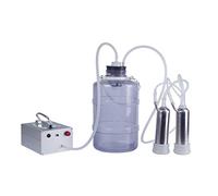 Electric Milking Machine Kit, 5L High Configuration Minitype Milker with Vacuum-Pulse Pump, Suitable for Dairy Farms and Milk Production