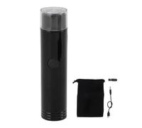 Electric Mini Beard Clipper, USB Facial Hair Trimmer Mustache Trimming Light Detailing Clippers Groomer Men Razor Portable Rechargeable One Button Double Cutte Nose Ear Micro