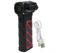 Electric Mini Blower 110000 RPM High-Speed Dust Collector Portable Handheld Car Vacuum Cleaner for Home Office Keyboard Gap Cleaning with Overheating Protection (black)