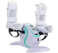 Electric Mini Exercise Bike/Pedal Exerciser, Portable Upper and Lower Limb Trainer Fitness Bicycle for Seniors Stroke,