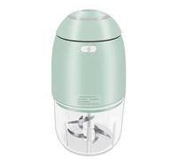Electric Mini Garlic Chopper - 300ML Portable USB Food Processor for Onion, Chili, Ginger, Tomato, Meat & Vegetables - Small Electric Vegetable Cutter for Kitchen Use