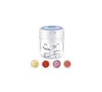 Electric Mini Garlic Chopper, Food Chopper, Mini Food Processors, Wireless Portable Kitchen Food Mixer with USB Charging, Powerful Easy Cleaning