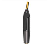 Electric Mini Hair Trimmer with Self-Sharpening Ultra-Thin Blade, LED Light & Non-Slip Texture for Nose Ear Grooming