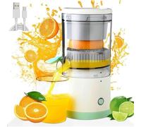 Electric Mini Juice Extractor, USB Charging Portable Juicer for Citrus, Apple, Safe Automatic Squeezer for Restaurant and Home Use