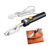 Electric Mini Leather Iron - 150W Digital Display, Adjustable Temperature 50-350℃, Ideal for Leather Repair, Crafting, and Wrinkle Removal