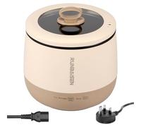 Electric Mini Rice Cooker - 1.6L Rice Maker for 2-4 Servings - Fast Cooking, Warmer, Dry Protection