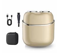 Electric Mini Shaver for Men 2026,Smart Sensor Portable Travel Shaver, Cordless Electric Razor for Gym Car Business Trip, IPX6 Waterproof, USB-C Fast Charge 60min, Magnetic Head, Ultra Quiet