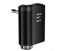 Electric Mist Air Diffuser 1w Car Oil Aromatherapy - 5v for Usb-powered Vent Lig Humidifier with Auto On/off Modifiable Aroma Intensity Led Clip (BLACK)